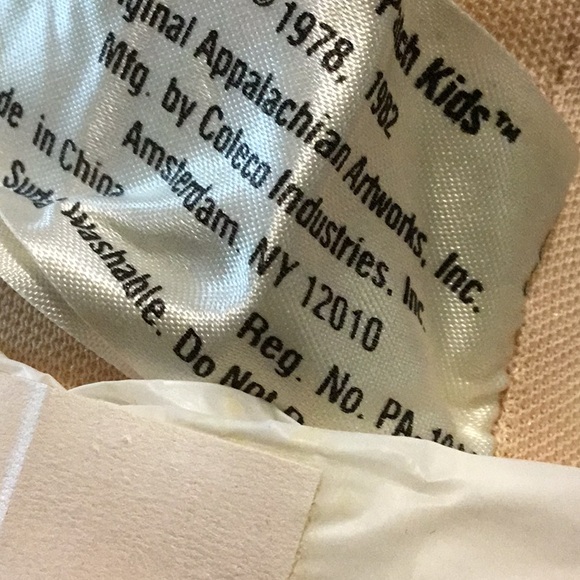 1978 / 1982 Coleco Cabbage Patch Kid vintage - Picture 6 of 9